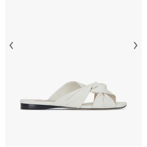 JIMMY CHOO
Narisa Latte Napa Leather Flat Slide - 38 1/2
Authentic-Gently Loved